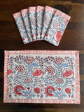 Place Mats & Napkins - set of 6