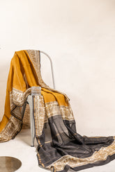 Hand Block Printed Chanderi Silk saree