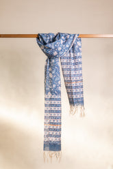 Hand Block Printed Chanderi Silk Dupatta