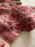 Hand Block Printed Chanderi Silk Dupatta