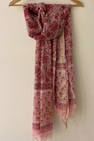 Hand Block Printed Chanderi Silk Dupatta
