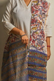Sanganeri Hand block Printed kota dupatta