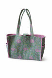 Signature Button Tote