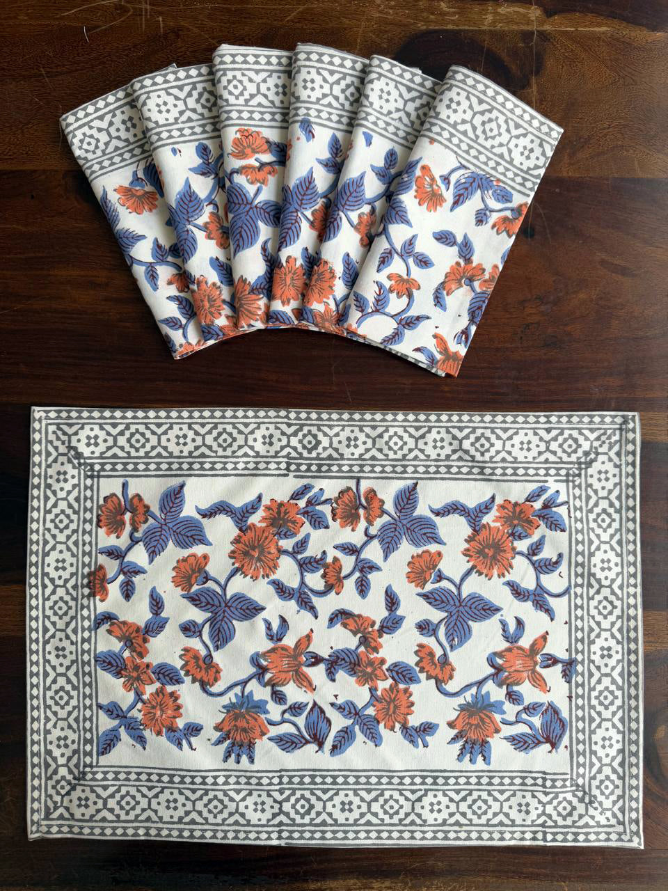 Place Mats & Napkins - set of 6