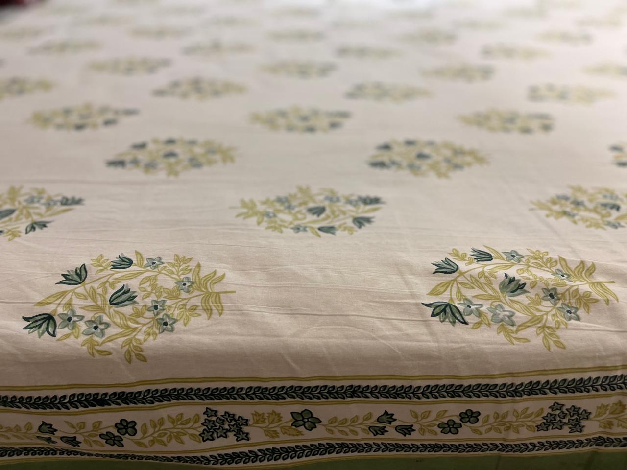 Pure Cotton King Size Bedsheets