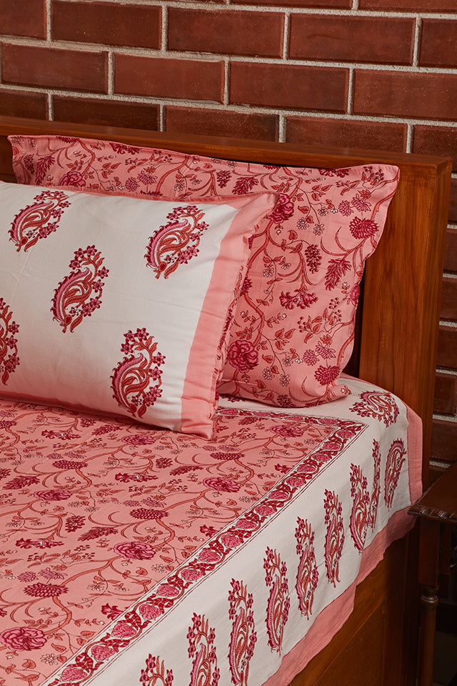 Pure Cotton King Size Bedsheets