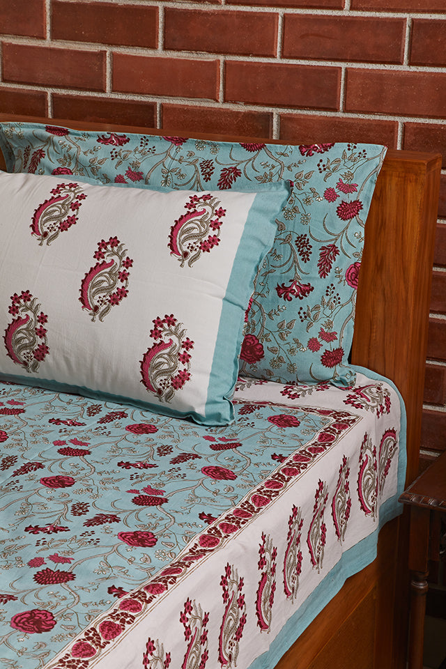 Pure Cotton King Size Bedsheets