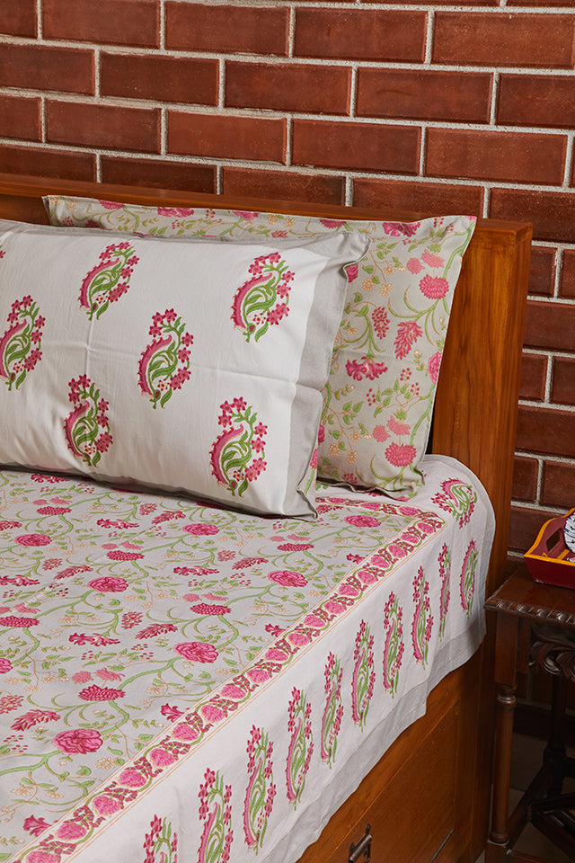 Pure Cotton King Size Bedsheets