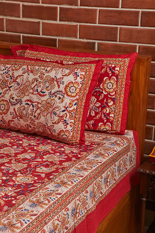 Pure Cotton King Size Bedsheets