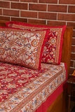 Pure Cotton King Size Bedsheets