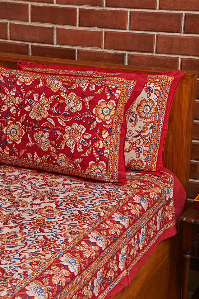 Pure Cotton King Size Bedsheets