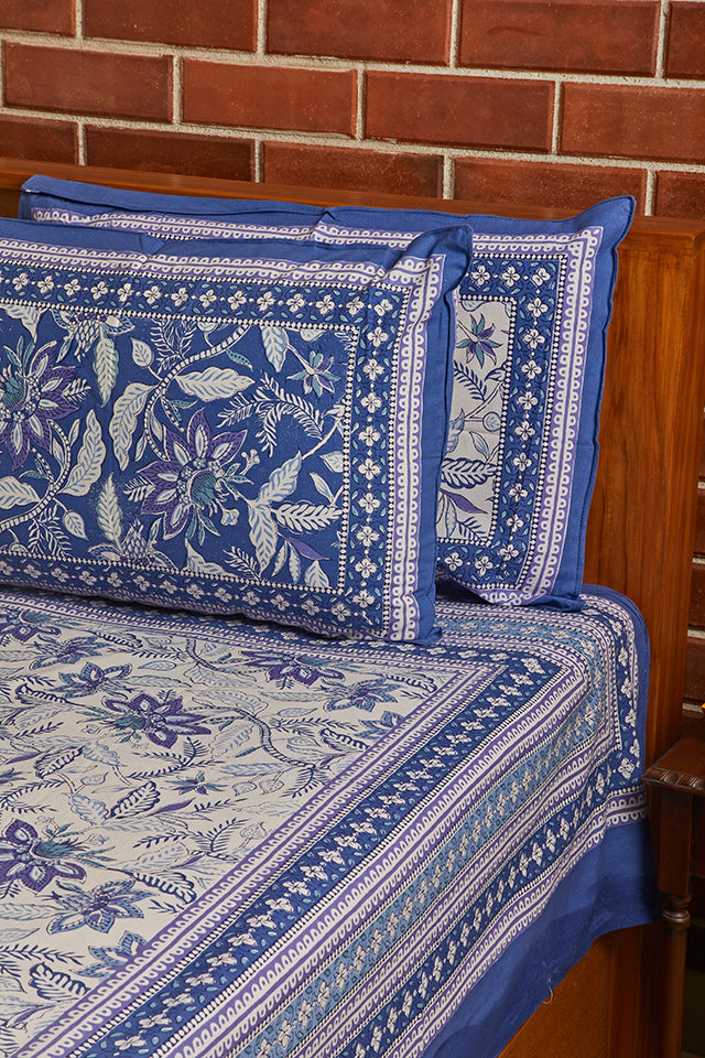 Pure Cotton King Size Bedsheets