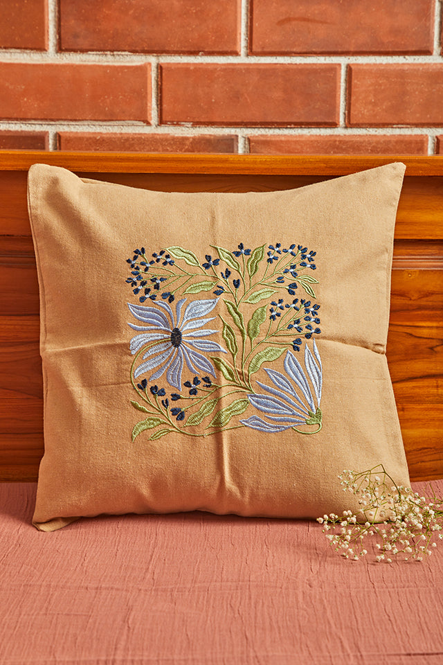 Embroidered Cushion Cover