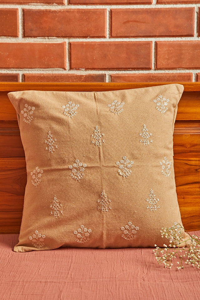 Embroidered Cushion Cover