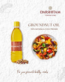 Cold Pressed Groundnut Oil - 500ml